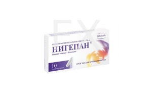 НИГЕПАН супп. ректал. n10