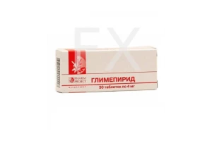 ГЛИМЕПИРИД таб 4мг n30