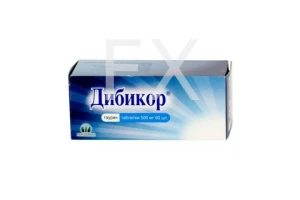ДИБИКОР таб 500мг n60