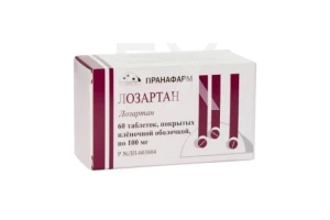 ЛОЗАРТАН таб п/об 100мг n60