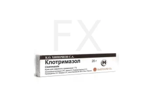 КЛОТРИМАЗОЛ крем (туба) 1% 20г