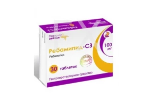 РЕБАМИПИД таб п/об 100мг n30