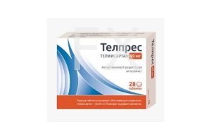 ТЕЛПРЕС таб 40мг n28
