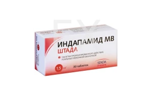 ИНДАПАМИД мв таб 1.5мг n30