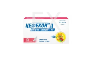 ЦЕФЕКОН Д свечи 100мг n10