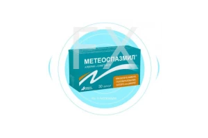 МЕТЕОСПАЗМИЛ капс. 60мг+300мг n30