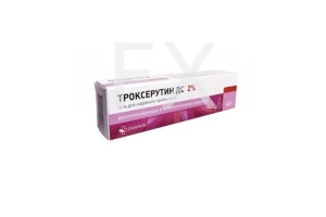 ТРОКСЕРУТИН гель (туба) 2% 40г