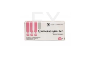 ТРИМЕТАЗИДИН МВ таб п/об 35мг n60