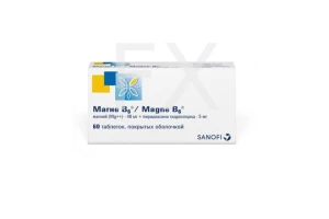 МАГНЕ В6 В6 таб п/об n60