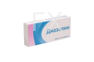 ДИАЗОЛИН таб 100мг n10