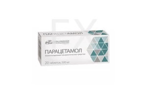 ПАРАЦЕТАМОЛ таб 500мг n20