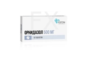 ОРНИДАЗОЛ таб п/об 500мг n10