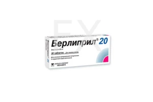 БЕРЛИПРИЛ таб 20мг n30