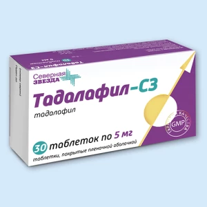 ТАДАЛАФИЛ таб п/об 5мг n28