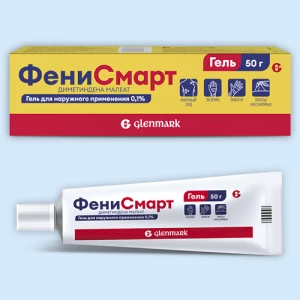 ФЕНИСМАРТ гель (туба) 0.1% 30г