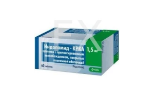 ИНДАПАМИД ретард таб п/об 1.5мг n60