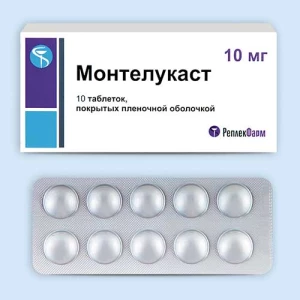МОНТЕЛУКАСТ таб п/об 10мг n30