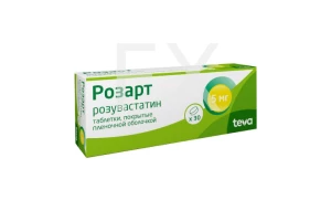 РОЗАРТ таб п/об 5мг n30
