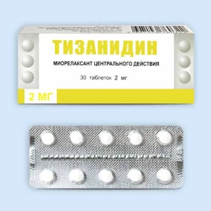 ТИЗАНИДИН таб 2мг n30