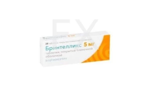 БРИНТЕЛЛИКС таб п/об 5мг n28