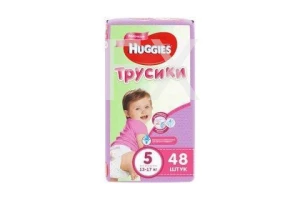 ХАГГИС (HUGGIES) Трусики-подгузники 13-17кг n48 Для девочек