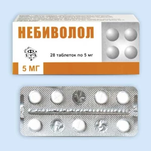 НЕБИВОЛОЛ таб 5мг n30