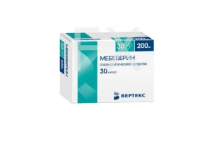 МЕБЕВЕРИН капс. пролонг 200мг n30