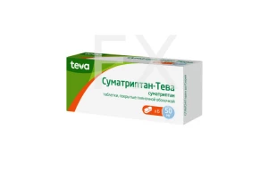 СУМАТРИПТАН таб п/об 50мг n6