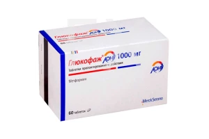 ГЛЮКОФАЖ ЛОНГ таб п/об пролонг. 1000мг n60