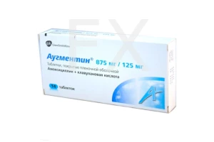 АУГМЕНТИН таб п/об 875мг+125мг n14