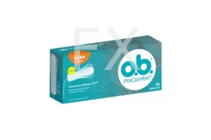ТАМПОНЫ ГИГИЕНИЧЕСКИЕ o.b. ProComfort Super n16