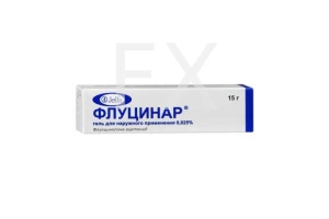 ФЛУЦИНАР гель (туба) 0.025% 15г