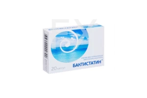 БАКТИСТАТИН капс. 0.5г n20