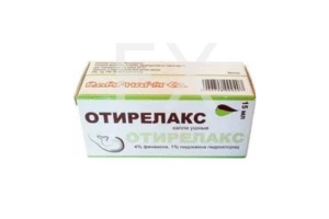 ОТИРЕЛАКС капли ушные (фл.) 15мл n1