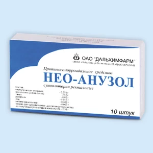 НЕО АНУЗОЛ свечи n10