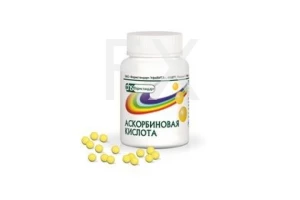 АСКОРБИНОВАЯ КИСЛОТА драже 50мг n200