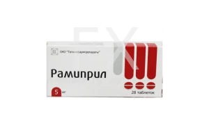 РАМИПРИЛ таб 5мг n28