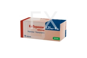 КО-ПЕРИНЕВА таб 1.25мг + 4мг n90