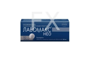 ЛАВОМАКС НЕО таб п/об 125мг n10