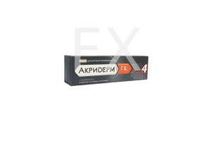 АКРИДЕРМ ГК крем (туба) 15г