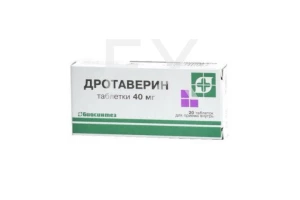 ДРОТАВЕРИНА ГИДРОХЛОРИД таб 40мг n20