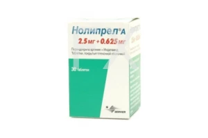 НОЛИПРЕЛ А таб п/об 2.5мг+0.625мг n30
