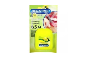 ДЕНТОРОЛ (DENTOROL) зубная нить 65м