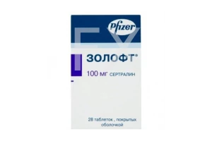 ЗОЛОФТ таб п/об 100мг n28