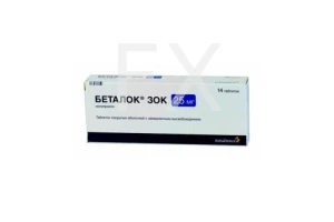 БЕТАЛОК ЗОК таб п/об 25мг n14