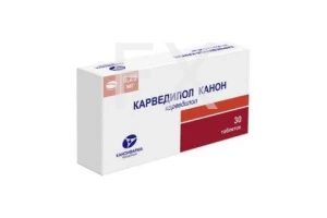 КАРВЕДИЛОЛ таб 6.25мг n30