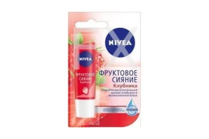 НИВЕЯ (NIVEA) Lip care бальзам д/губ Фруктовое сияние 4.8г Клубничный