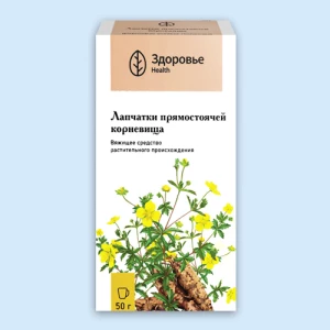 ЛАПЧАТКА ПРЯМОСТОЯЧАЯ (КАЛГАН) (пач.) 50г
