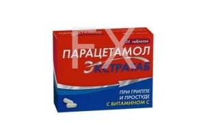 ПАРАЦЕТАМОЛ ЭКСТРАТАБ таб жев. n20