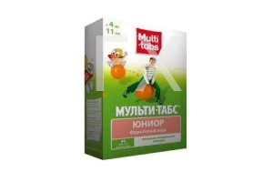 МУЛЬТИ-ТАБС Юниор таб. жев. n30 Фруктовый
